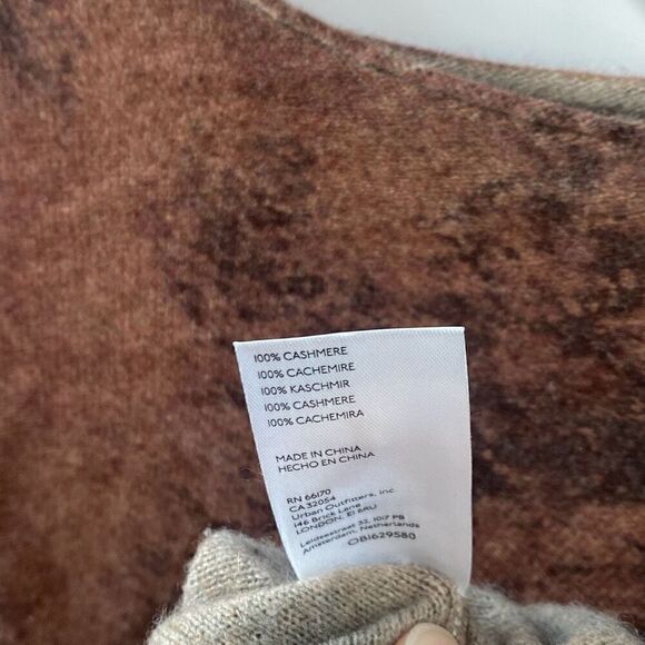 Pilcro Womens Pullover Dolman Cashmere Long Sleeve Sweater Brown Size Medium - Picture 6 of 7